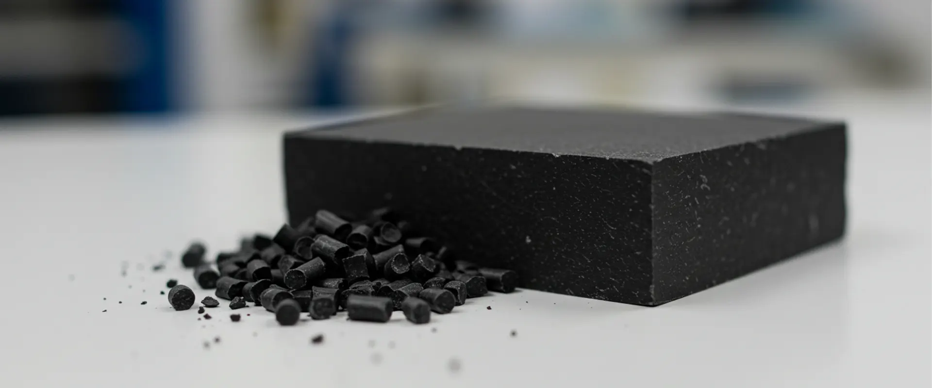 Copolymère noir acétal