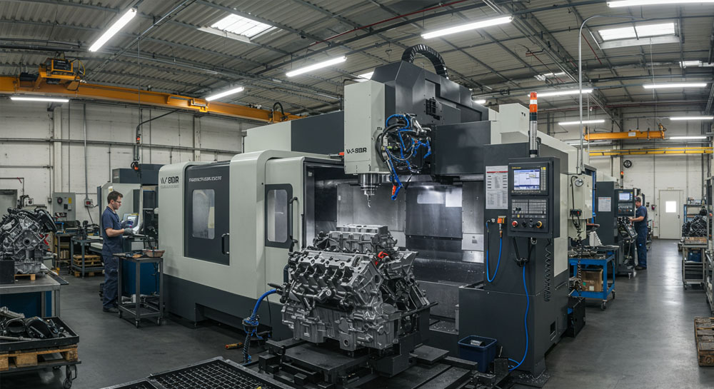 Services d’usinage CNC de précision pour pièces automobiles