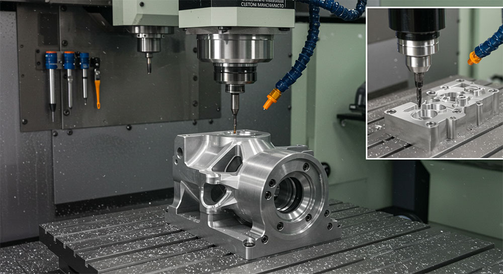 Services d’usinage CNC personnalisés pour prototypes