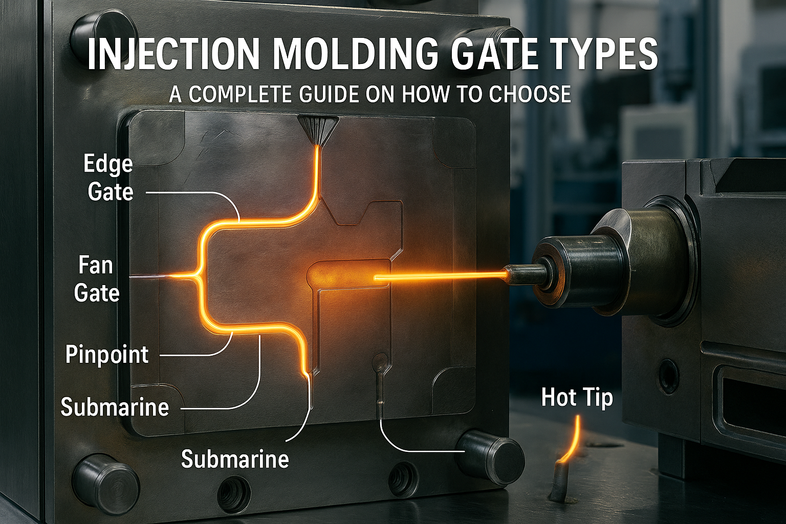 Types de grilles de moulage par injection