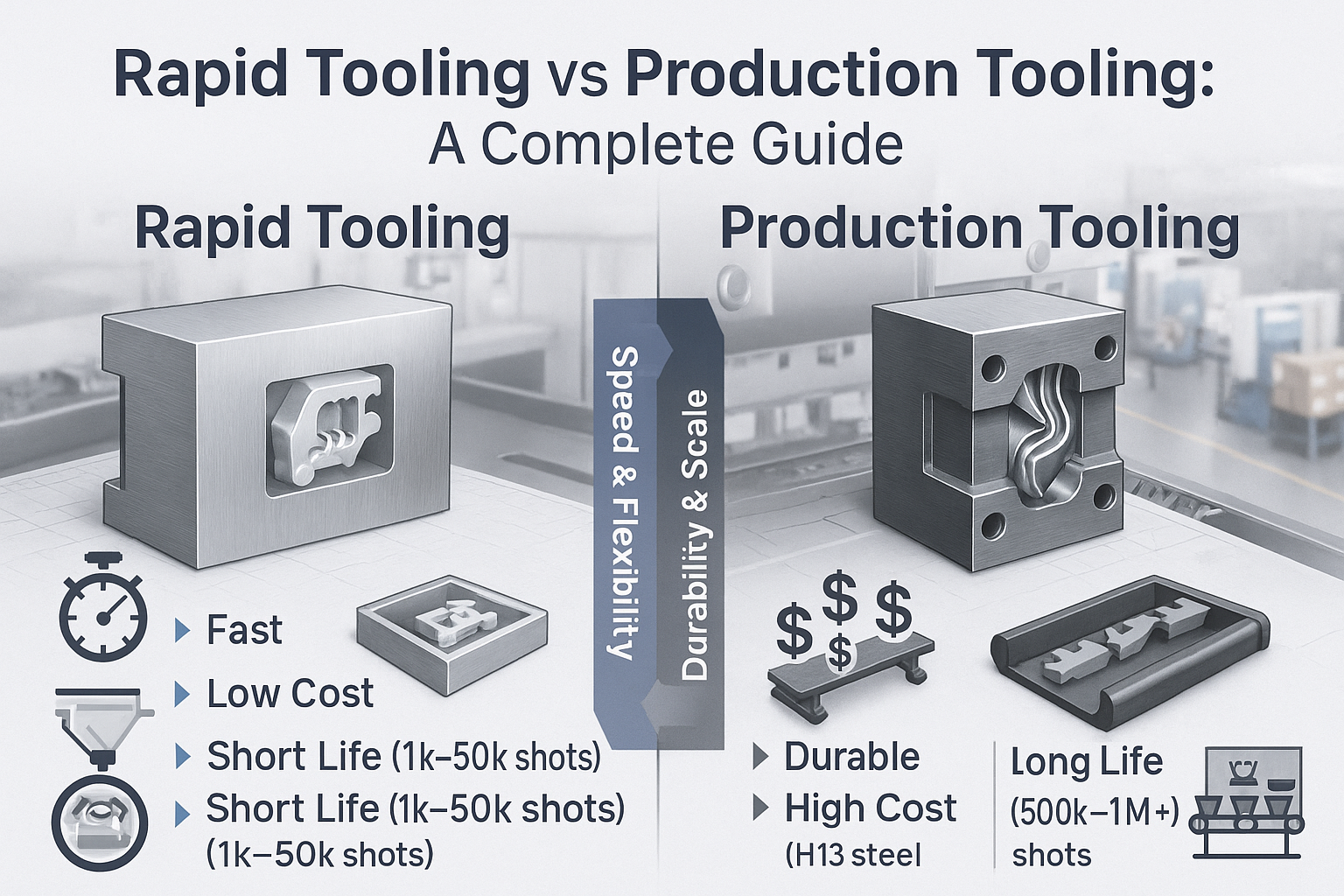 Rapid Tooling vs Production Tooling