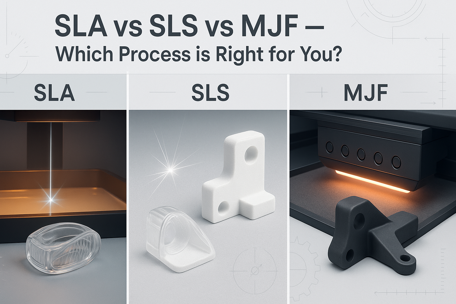 SLA vs SLS vs MJF