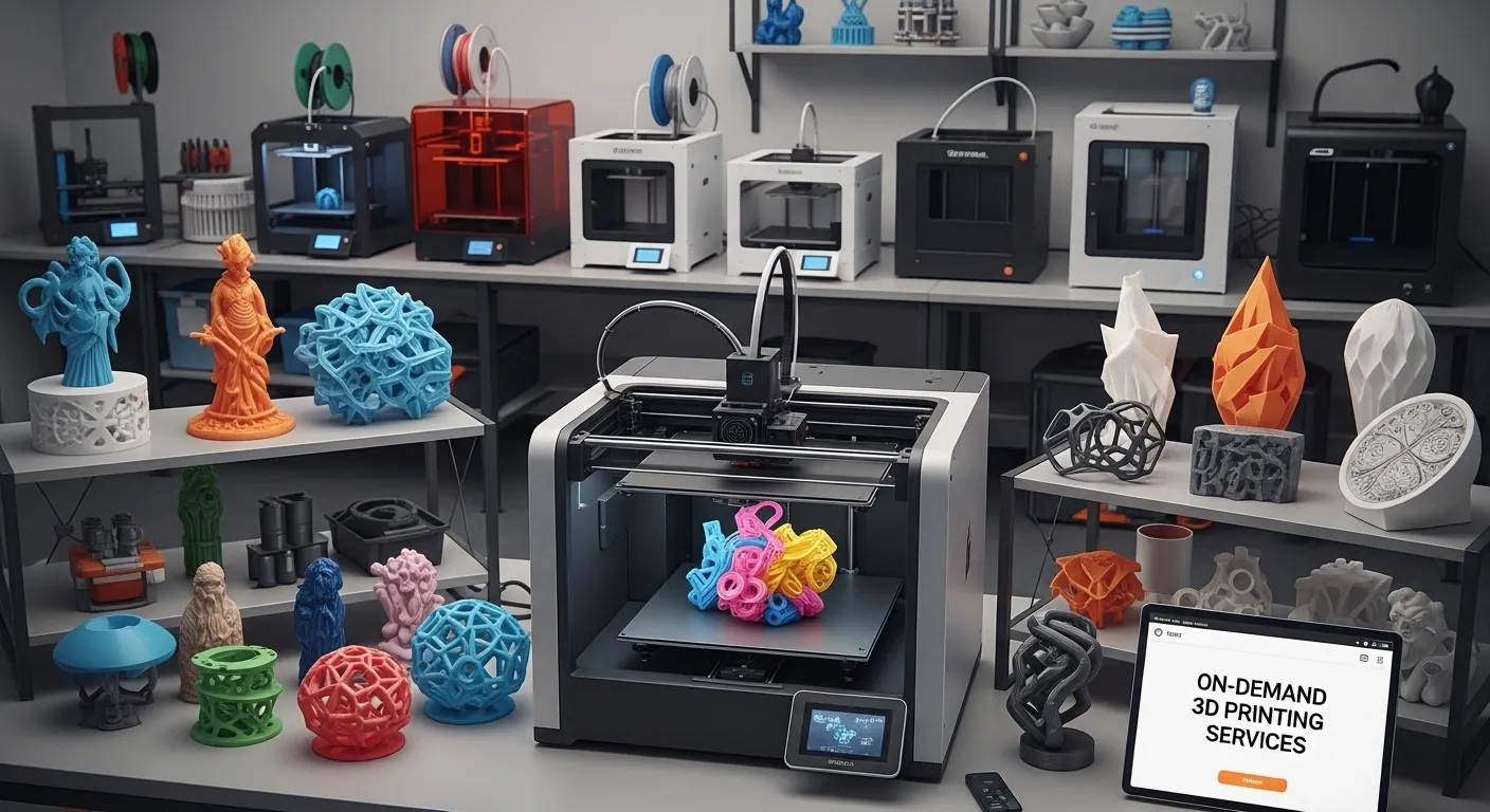 Services d’impression 3D à la demande