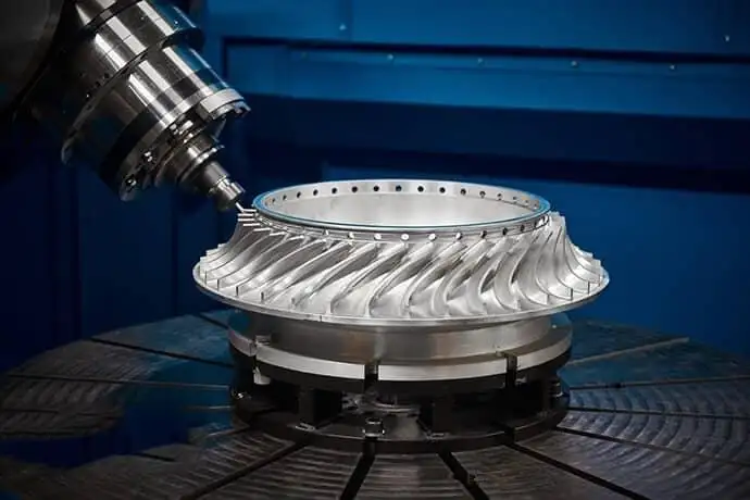 Usinage CNC à turbine