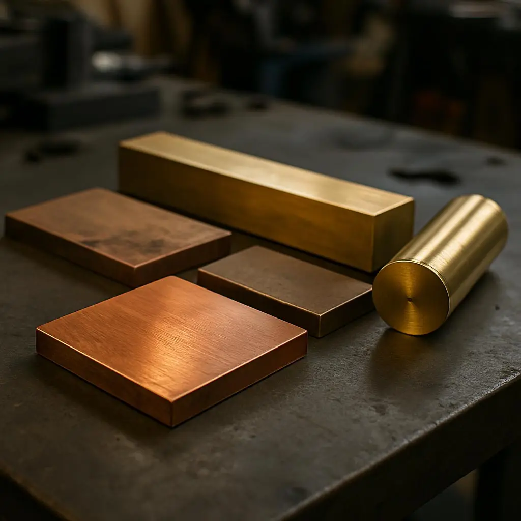 Laiton vs Bronze vs Cuivre