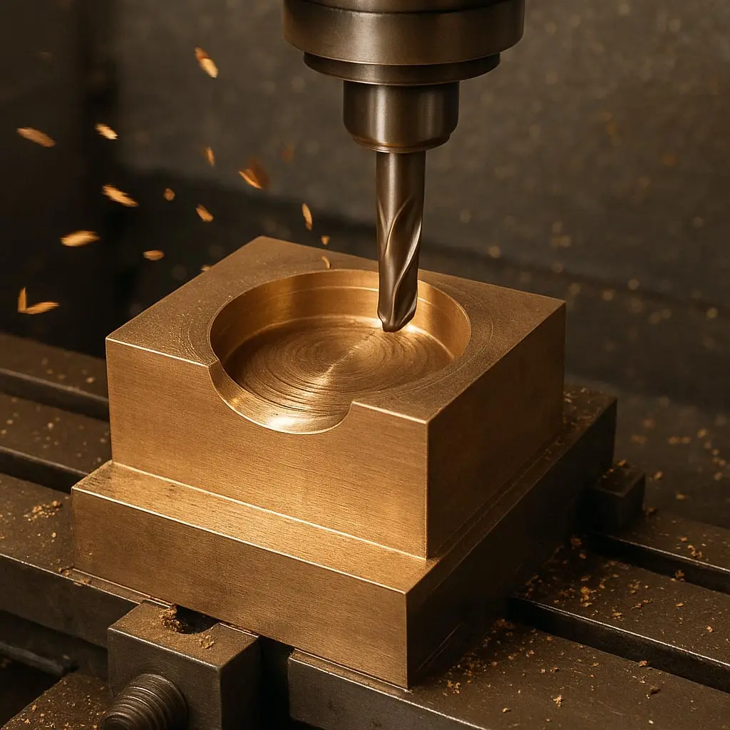 Usinage CNC en bronze