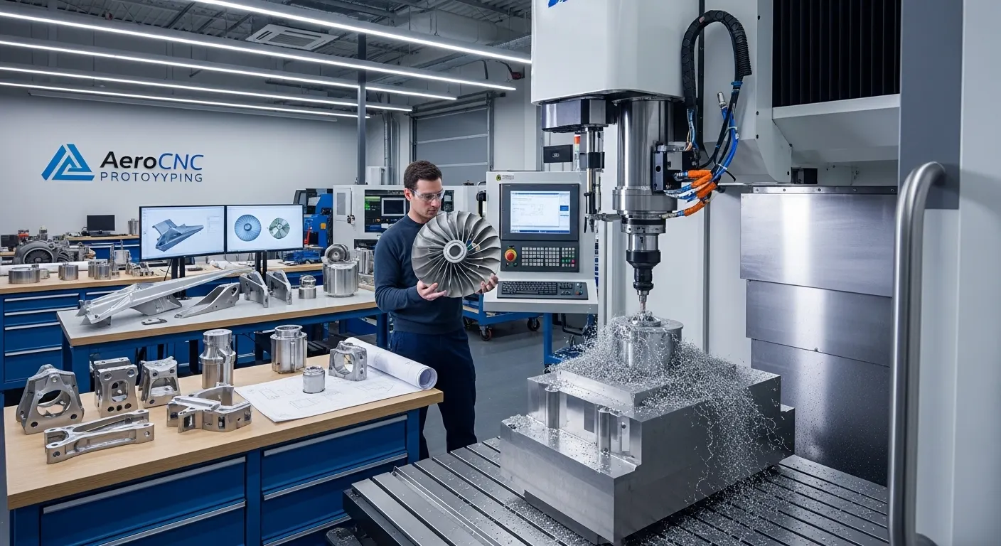 Services de prototypage CNC aérospatial