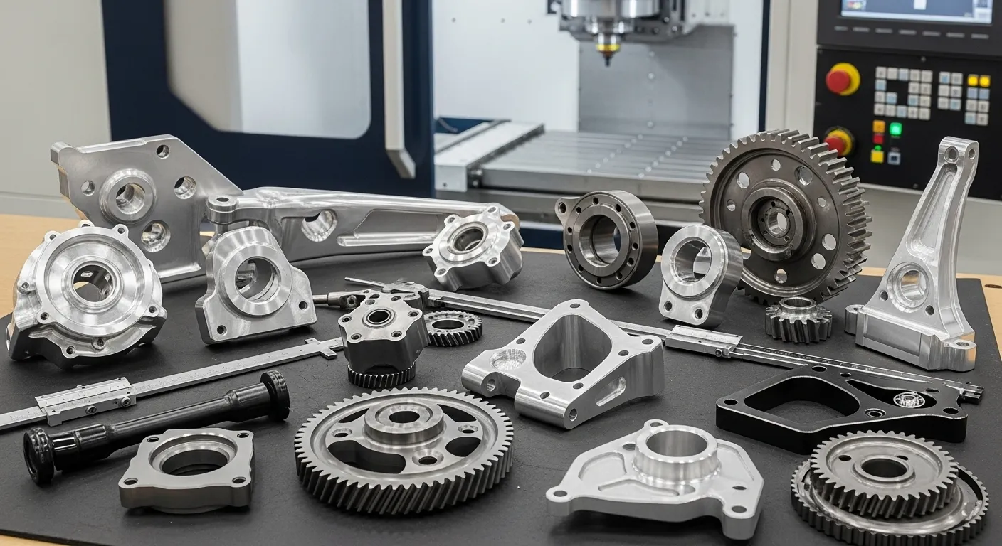 Pièces prototypes CNC automobiles