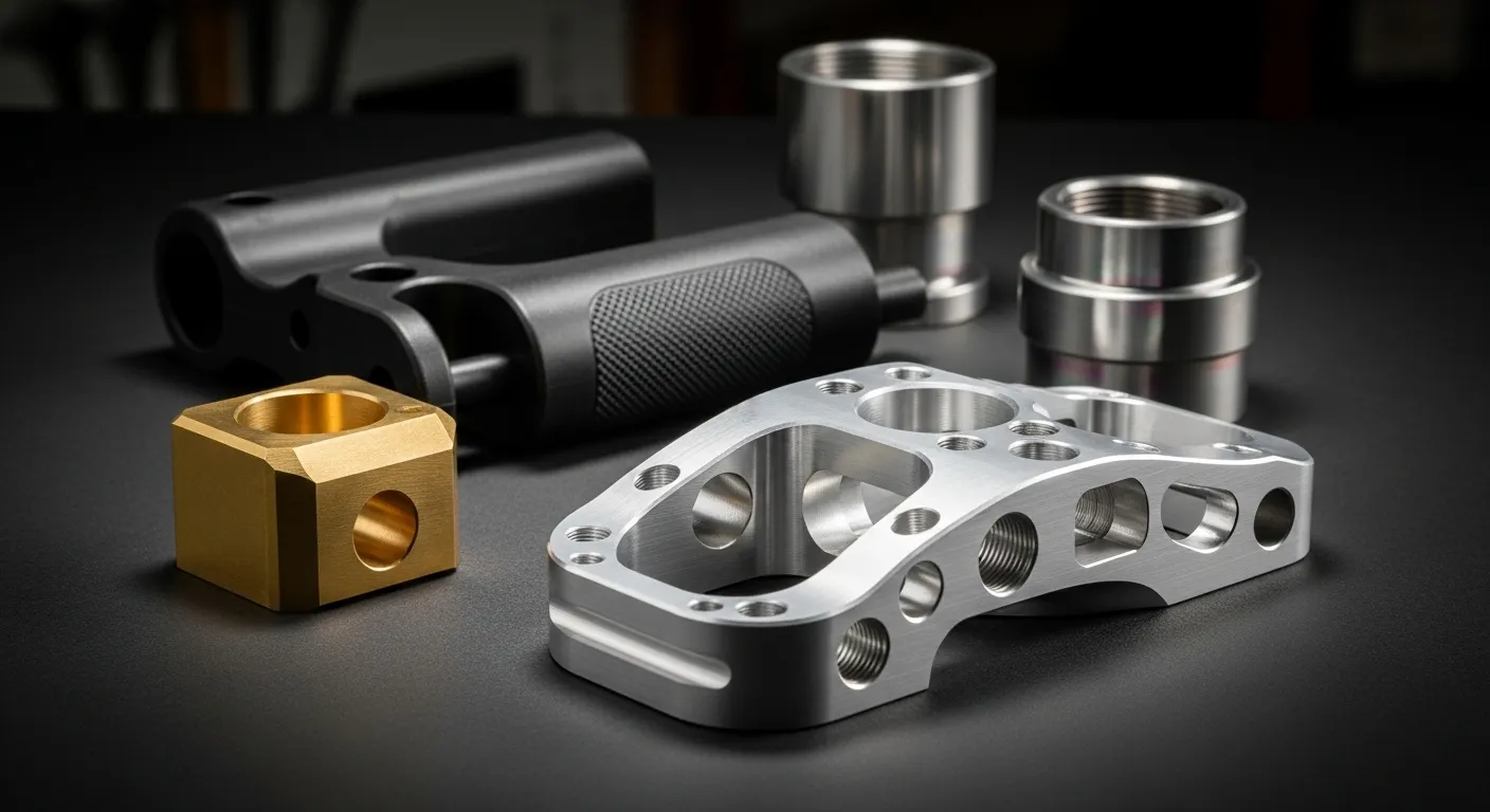 Prototypes usinés CNC personnalisés