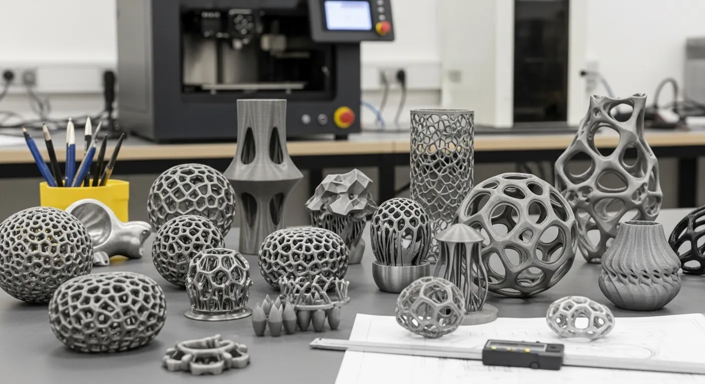 Prototypes d’impression 3D métallique