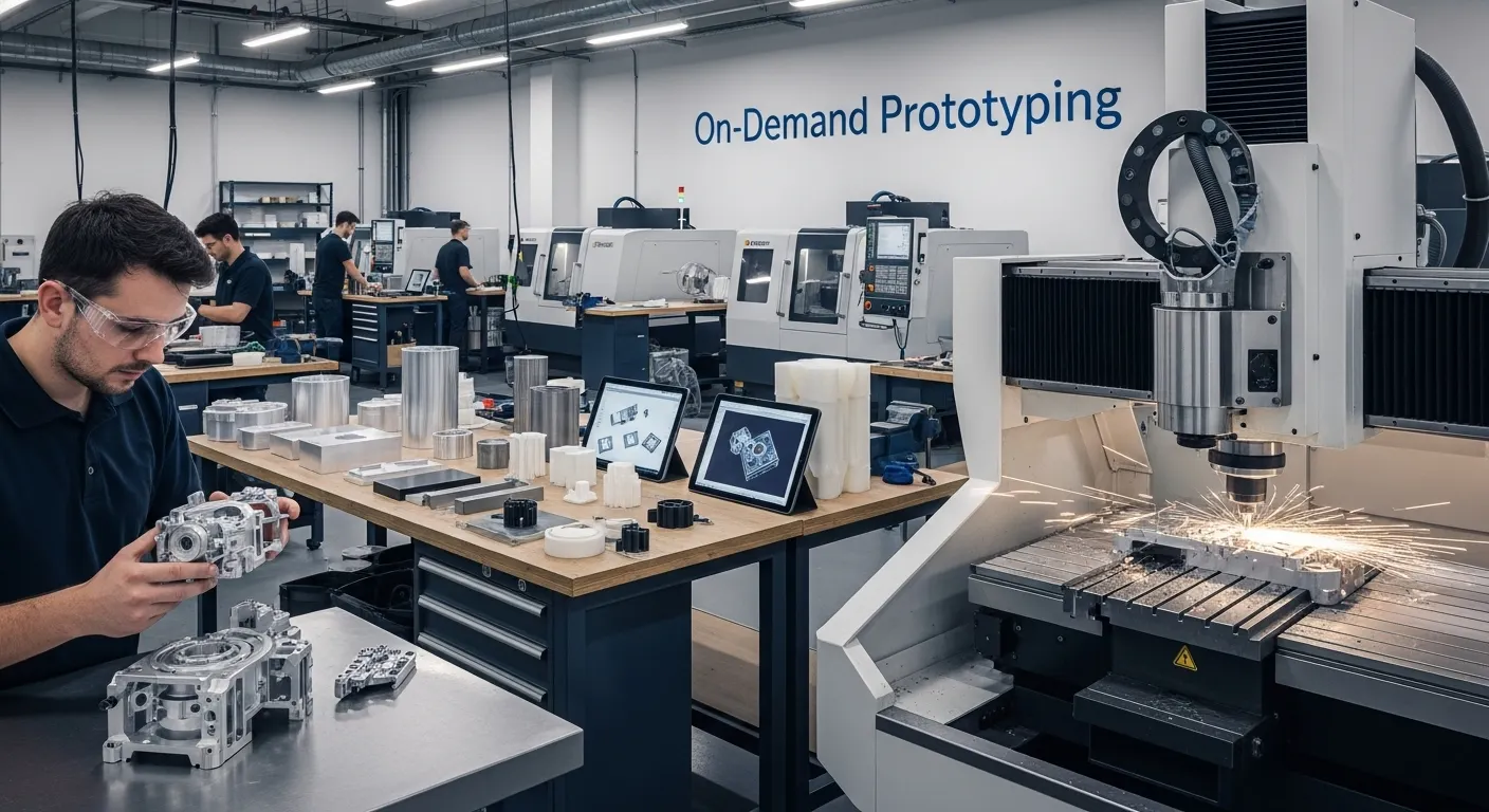 Prototypage de l’usinage CNC à la demande