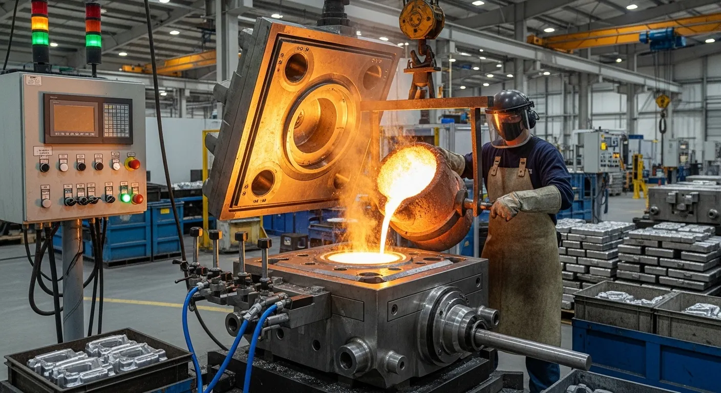 Services de moulage sous pression par gravité