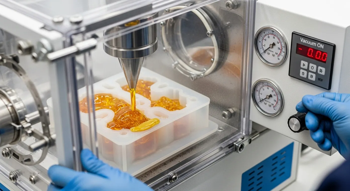 coulée sous vide avec résine Abs