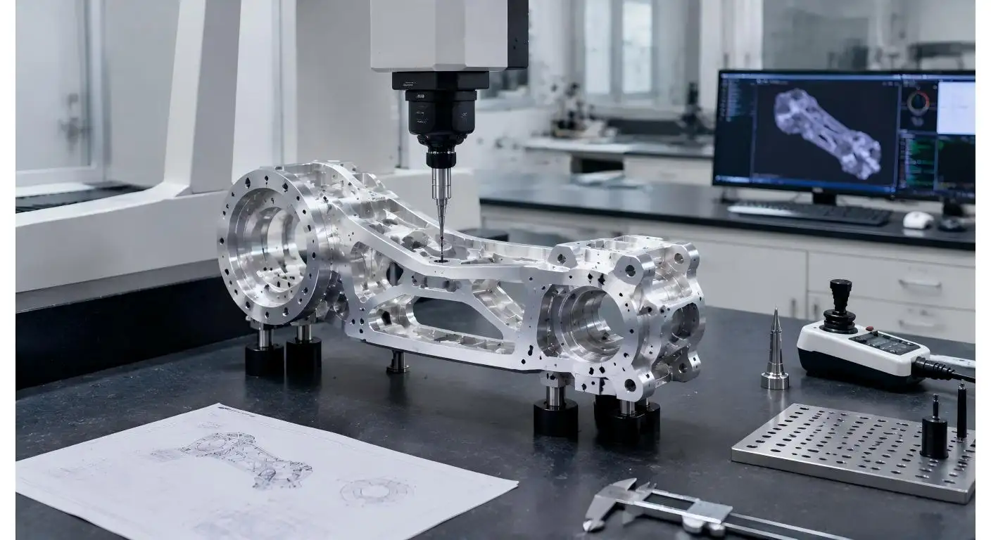 Usinage de pièces structurelles en aluminium robotique