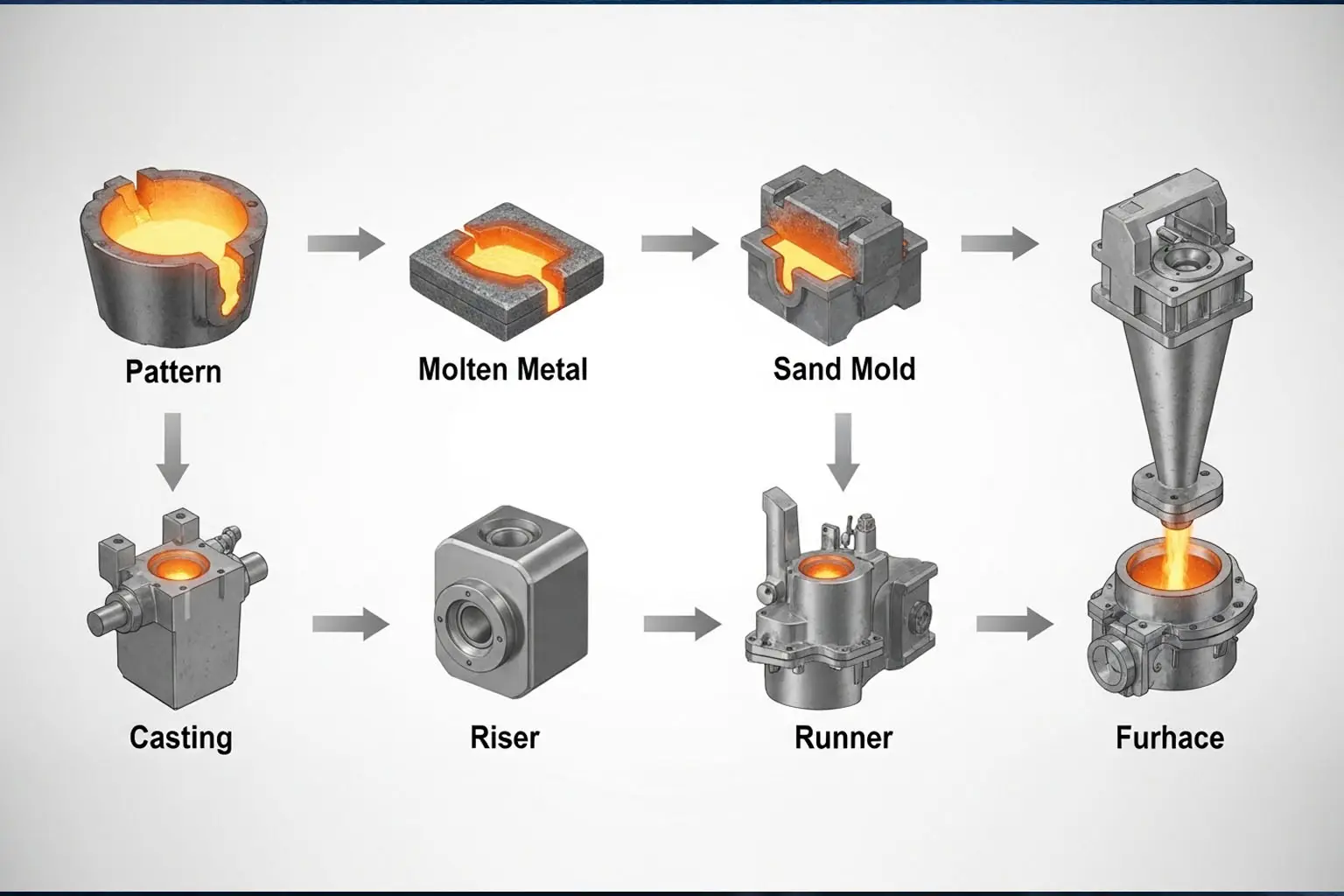 Qu’est-ce que la fonte de métal? Guide complet pour les fabricants et les ingénieurs