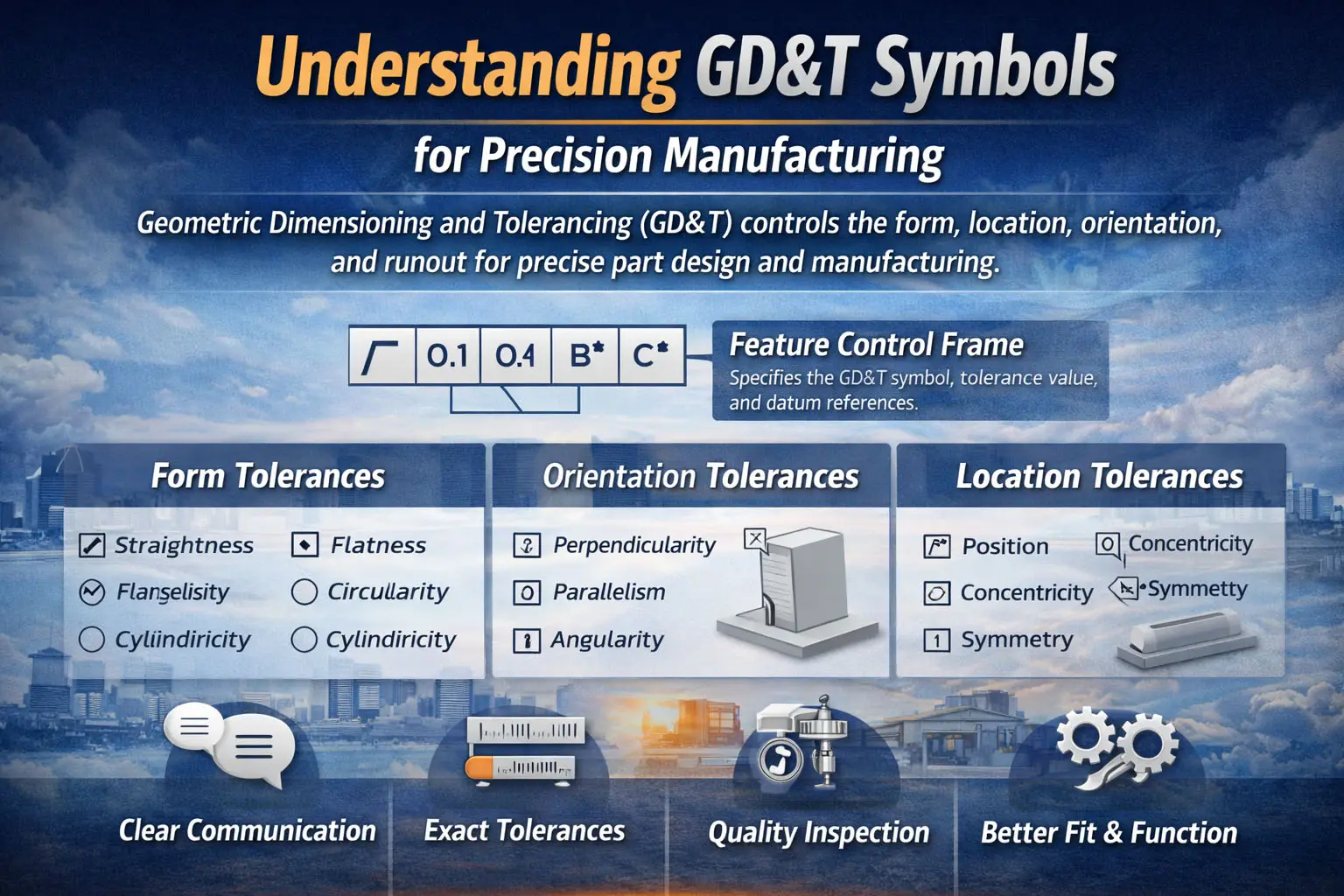 Le guide ultime des symboles GD&T: Normes de précision pour la fabrication moderne